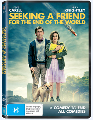 Seeing A Friend For The End Of The World DVD