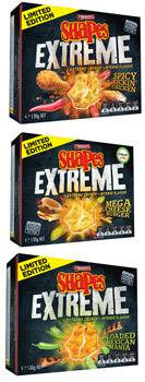 Shapes Extreme . Extreme Crunch Intense Flavour