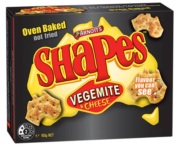 Shapes VEGEMITE & Cheese