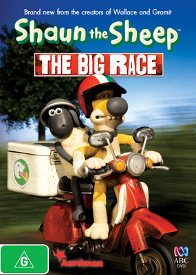 Shaun the Sheep The Big Race DVD