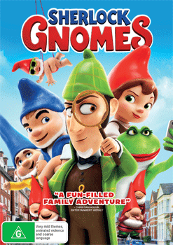 Win Sherlock Gnomes DVDs
