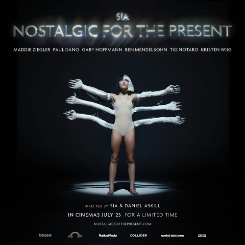 'Sia: Nostalgic For The Present' Tickets On Sale - In Cinemas Soon