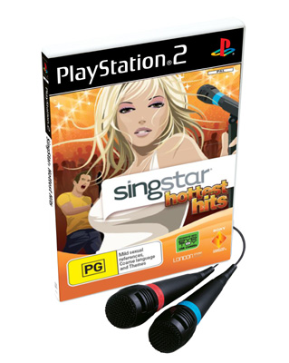 SingStar Hottest Hits on PlayStation 2