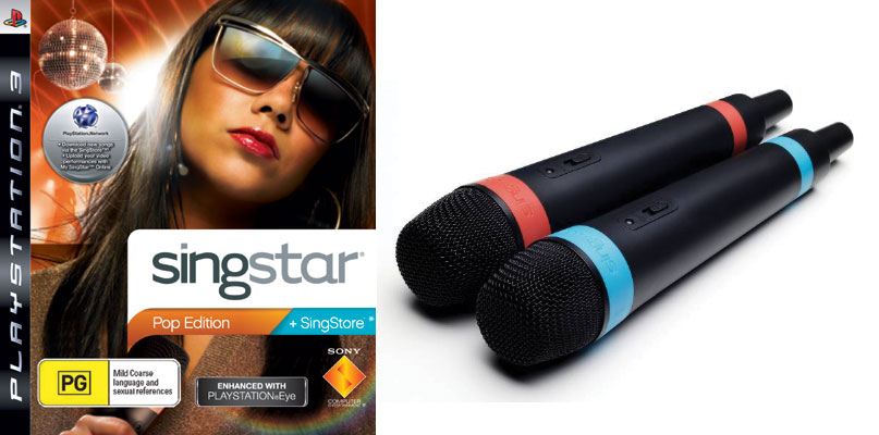 Wireless SingStar Microphones