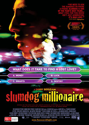 Slumdog Millionaire Ticket & Jumana Fragrance Bottles