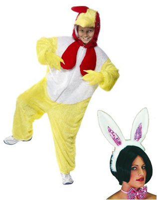 Easter Costumes Chicken & Bunny Ears