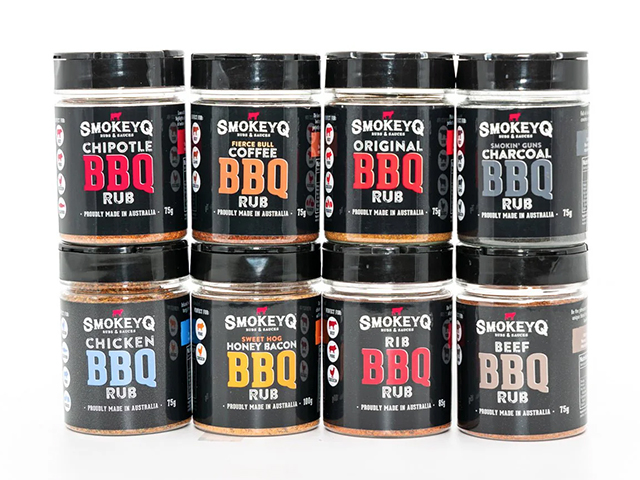 Smokey Q rubs