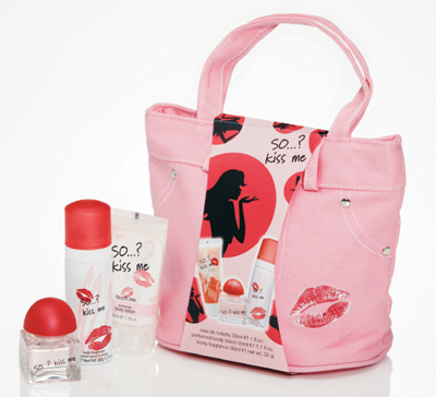 So? Kiss Me Cute Jeans Bag
