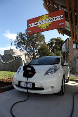 Melbourne's Own Solar Powered Charging Station Ready to Use