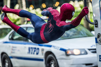 The cast of 'The Amazing Spider-Man 2' light the Empire State Building  Featuring: Matthew Tolmach