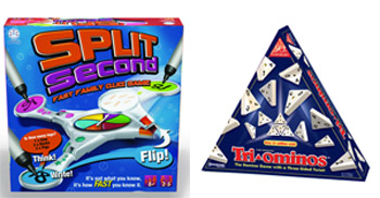 Split Second and Tri-ominos Game Packs
