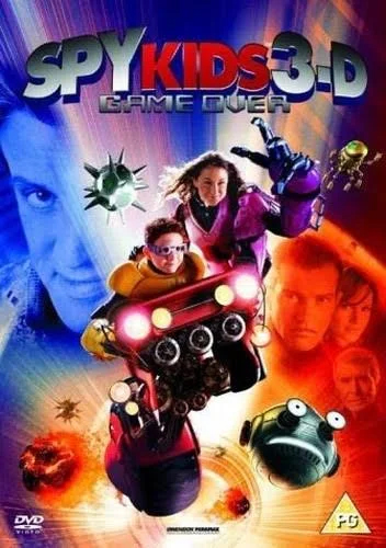 Spy Kids 3-D Game Over DVD
