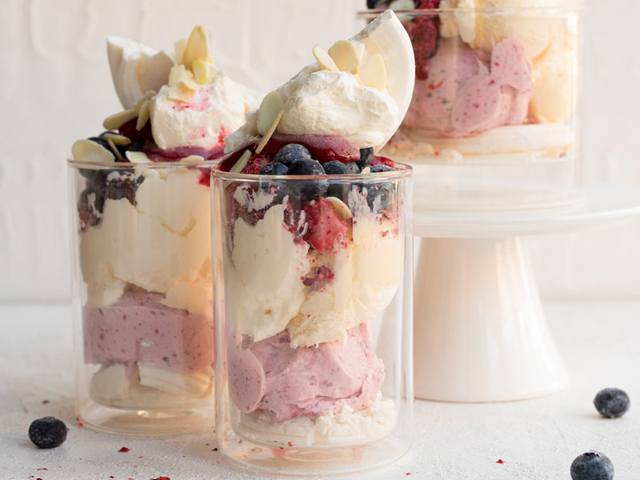 Berry Meringue Parfaits