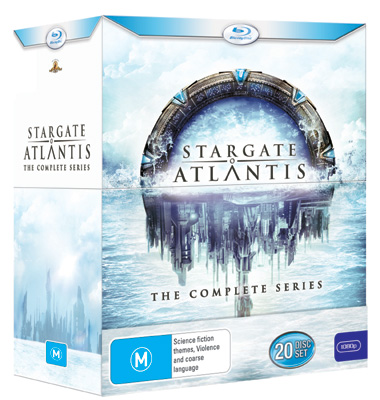 Stargate Atlantis: The Complete Series on Blu-ray