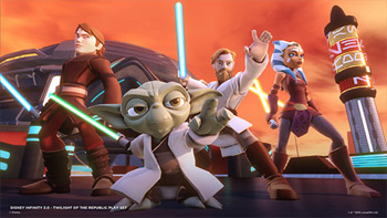 Star Wars. Twilight of the Republic Play Set for Disney Infinity 3.0