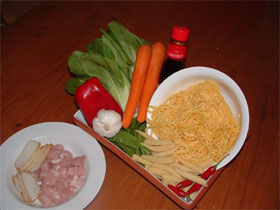 Mulan's Oriental Stir Fry Noodles