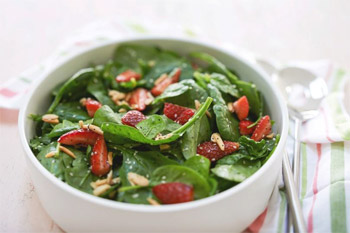 Strawberry Spinach Salad