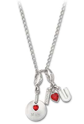 $245 Swarovski Love Charm Set