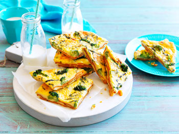 Sweet Potato and Broccoli Frittata