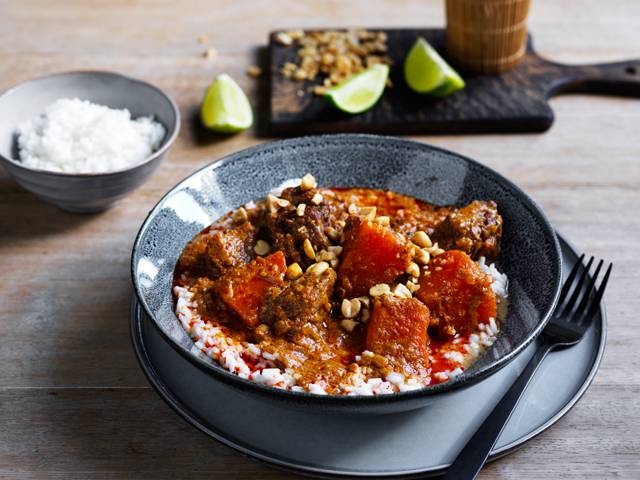 Slow Cooked Massaman Beef Curry