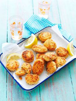 Sweet Potato, Chicken and Couscous Nuggets