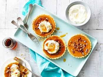 Sweet Potato Pecan Pies