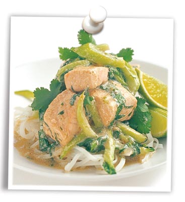 Thai Tasmanian Salmon with Bok Choy