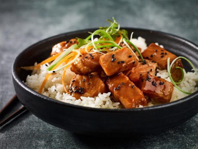 Teriyaki Salmon Bowl