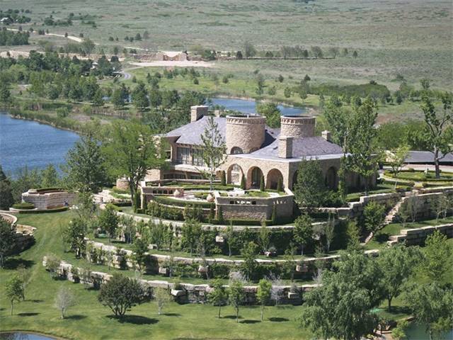 The Texas ranch of T. Boone Pickens