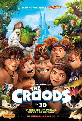 Nicolas Cage & Chris Sanders The Croods