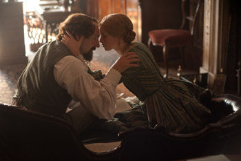 Kristin Scott Thomas and Felicity Jones The Invisible Woman