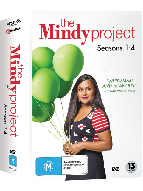 The Mindy Project Seasons 1-4 DVDs
