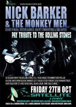 Nick Barker & The Monkey Men play the Rolling Stones
