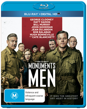 The Monuments Men DVD