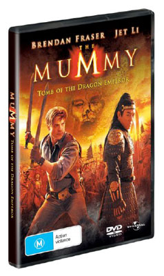 The Mummy 3: Tomb of the Dragon Emperor DVDs