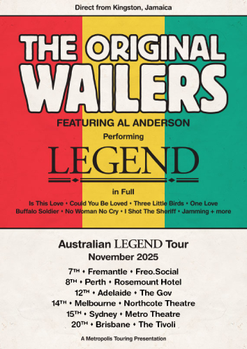 The Original Wailers Announce Australian Tour