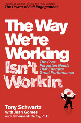 The Way We're Working Isn't Working