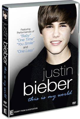 Justin Bieber This is My World DVD