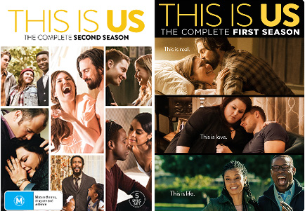 Win This is Us Season 1 & 2 DVDs