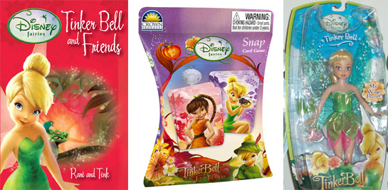 Tinker Bell Fairy packs