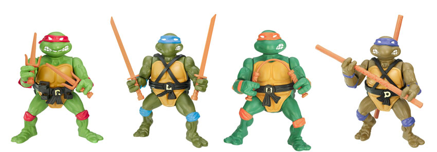 TMNT 25th Anniversary Figures