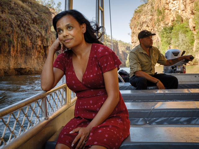 Miranda Tapsell Top End Wedding