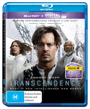 Transcendence DVDs