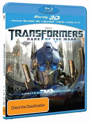 Transformers Dark of the Moon Blu-ray Combo Pack