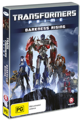Transformers: Prime Darkness Rising DVDs