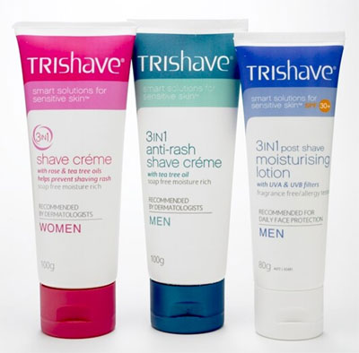 TriShave Summer Shaving Survival Packs