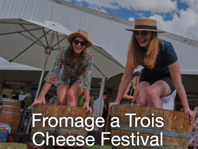 Un-BRIE-Lievable Cheese Festival | Fromage a Trois 2020