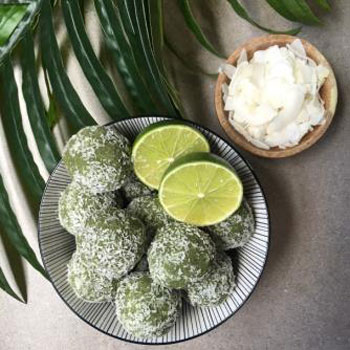 Tropical Lime Bliss Balls