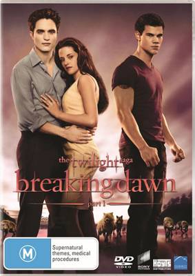 The Twilight Saga Breaking Dawn Part 1 DVD