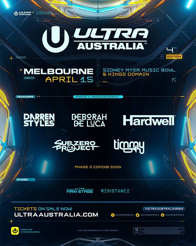 ULTRA Australia 2023 Festival